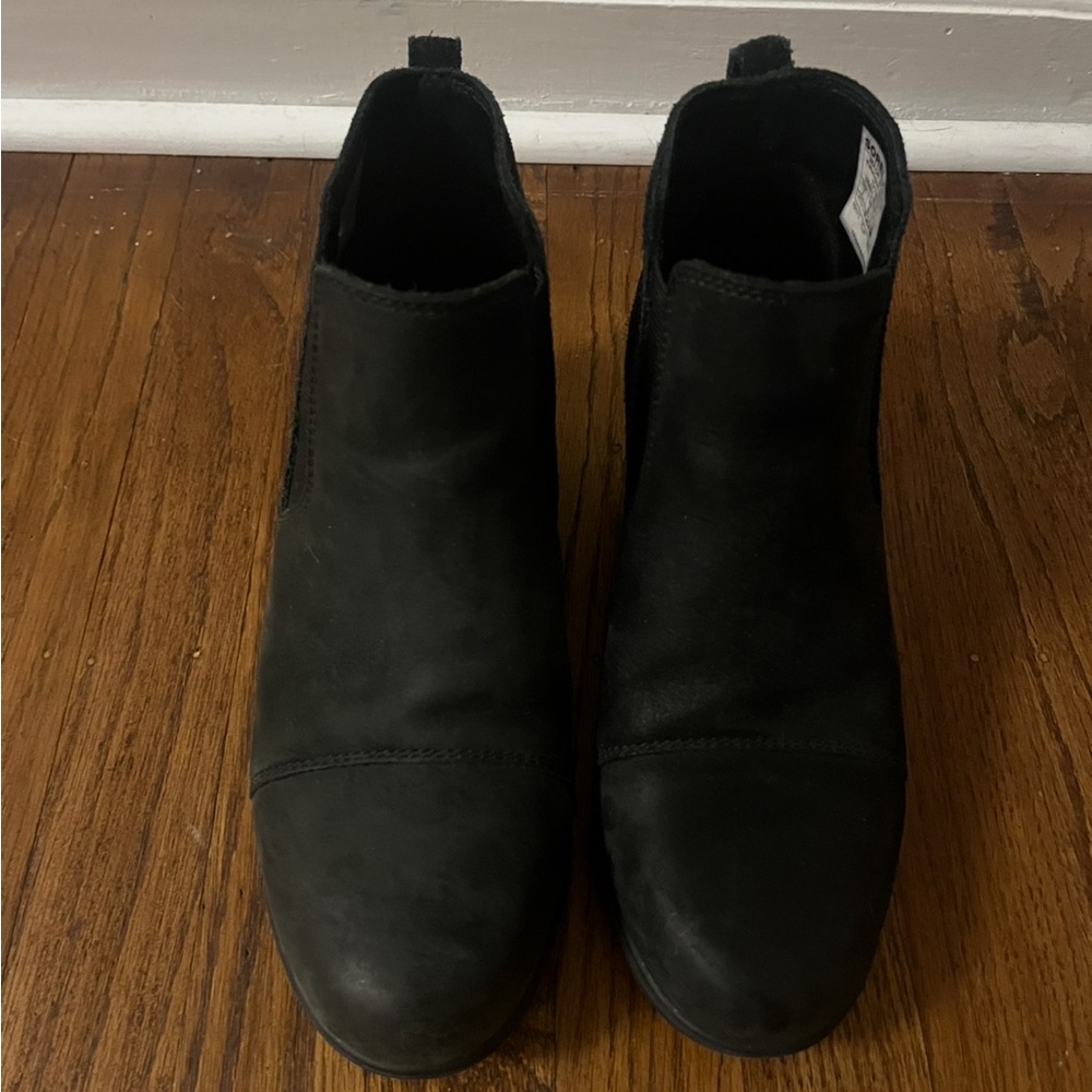 Sorel Black Ankle Boots